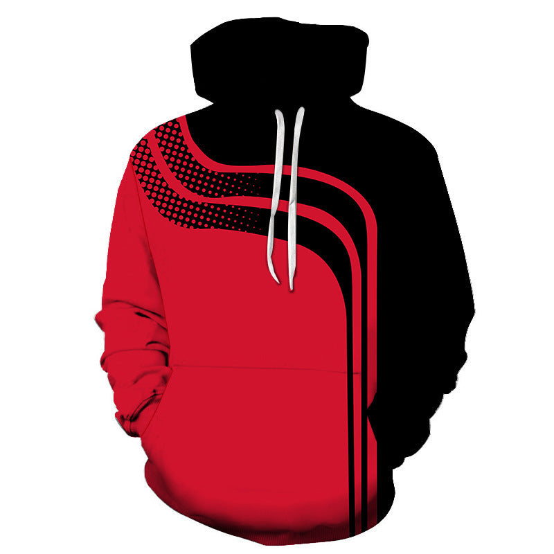 3D Thermal Transfer Hoodie Men