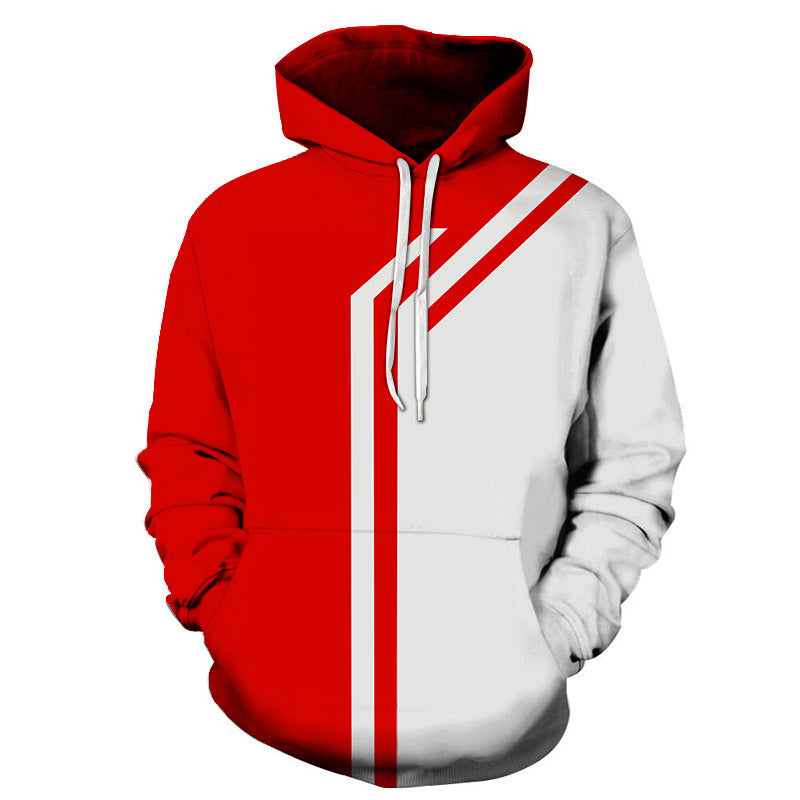 3D Thermal Transfer Hoodie Men