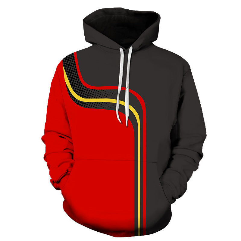 3D Thermal Transfer Hoodie Men